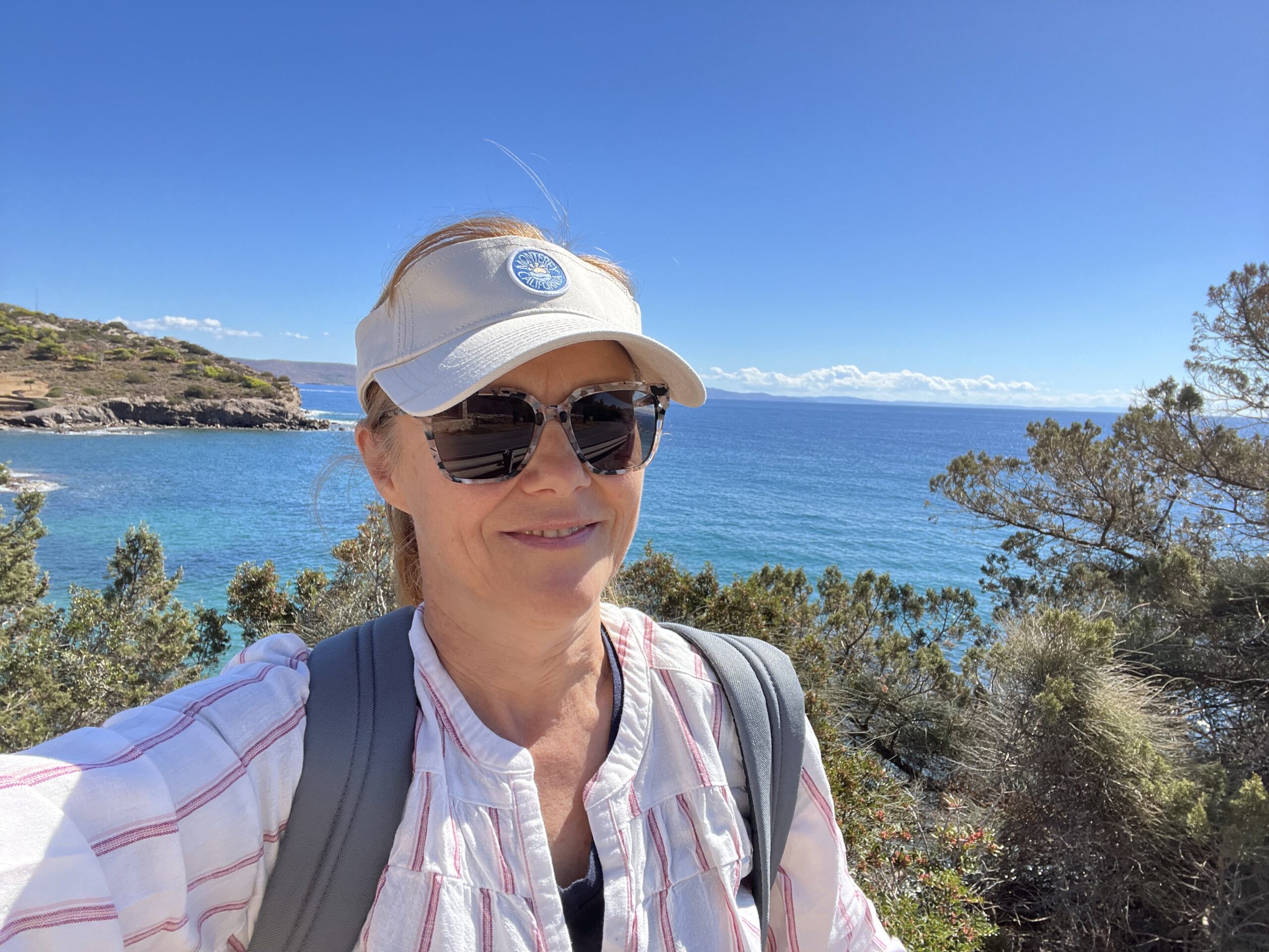 Photo of Dr. Lena Toews in Greece.