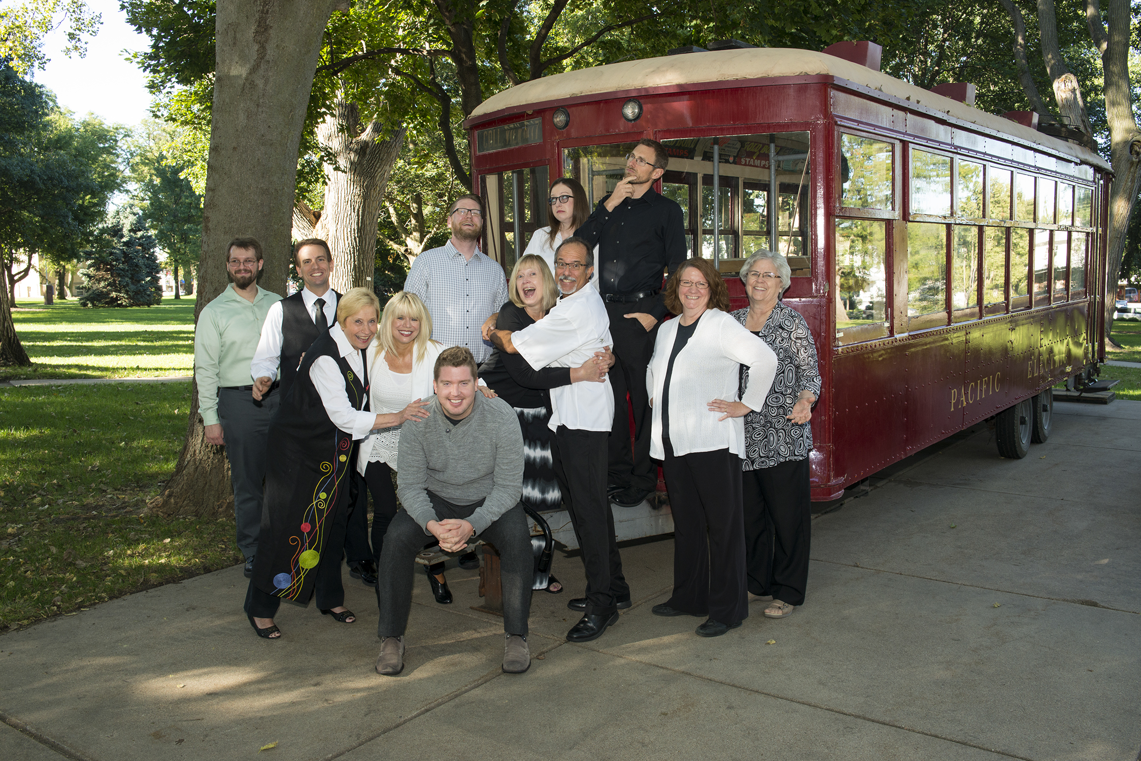 The Advancement team circa 2016